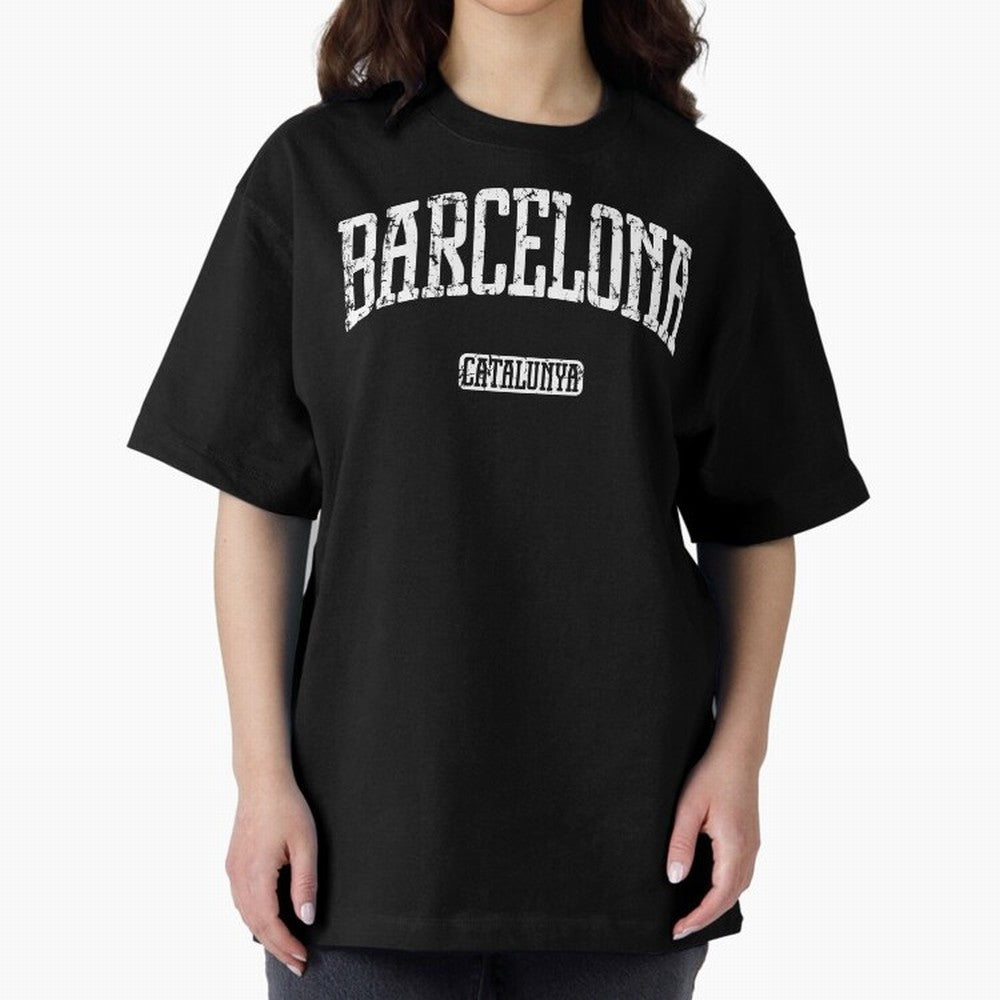 Barcelona (White Print) Essential T-Shirt Fuel FIFA World Cup 2026 Featuring Haaland and Mbappe, England and Germany Energy, Stadium Memories, Football Loyalty, International Chants and Championship Tradition; Ideal for Passionate Fans Who Love