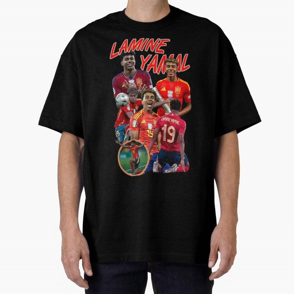 Lamine Yamal - Wonderkid Classic T-Shirt Spotlight FIFA World Cup 2026 Spirit, Filled with England and Germany, CR7, Retro Football Energy, Iconic Rivalries, Trophy Chase Drama and Stadium Atmosphere; Perfect for Supporters Who Want Bold Football