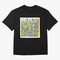 LA VELA PUERCA ROCK Oversized T-Shirt Celebrate Supporters United by FIFA World Cup 2026 Spirit, Featuring Spain, Haaland, Sports Nostalgia, International Competition, Famous Players and Unforgettable Victories; Perfect for People Who Love