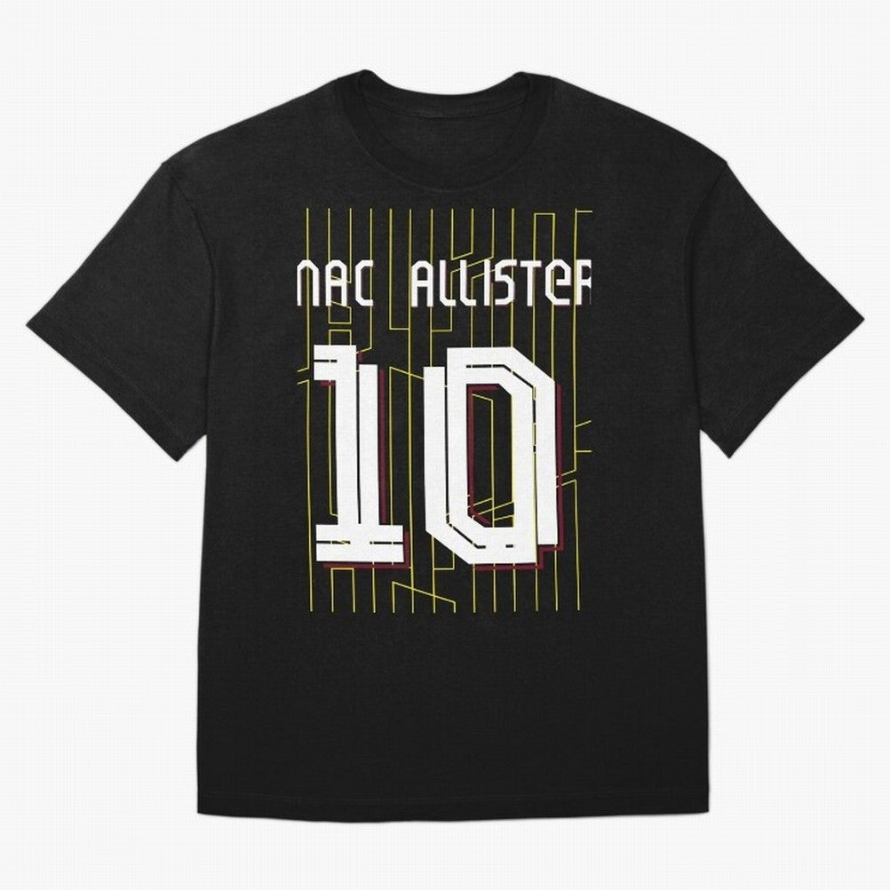 Alexis Mac Allister 10 Liverpool Home Jersey 24/25 Classic T-Shirt Keep the Match Day Mood of FIFA World Cup 2026 USA Canada Mexico for Fans of Messi and France and Portugal, Bringing Match Day Excitement, Supporter Culture, Golden Goals and Global