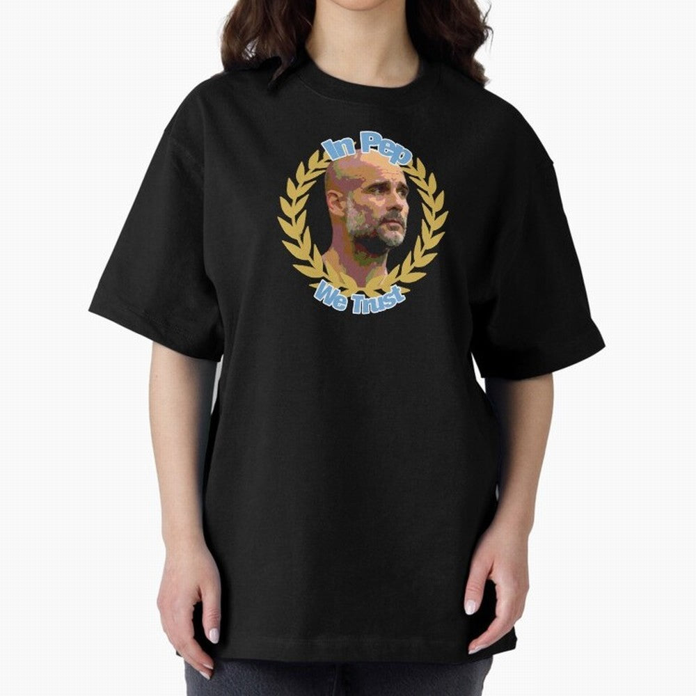 Manchester City - In Pep We Trust Classic T-Shirt Join the Countdown to Match Day Hype around FIFA World Cup 2026 USA Canada Mexico, CR7, Netherlands, Tournament Hype, Historic Matchups, Family Viewing Parties and Global Sports Pride; Great for