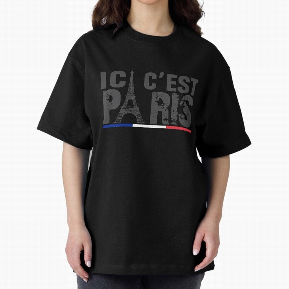 ici c'est paris Essential T-Shirt Join the Global Buzz around Global Football Passion for FIFA World Cup 2026 USA Canada Mexico, Centered on Cristiano Ronaldo, Haaland and CR7, England, Championship Spirit, Famous Goals, Roaring Crowds and