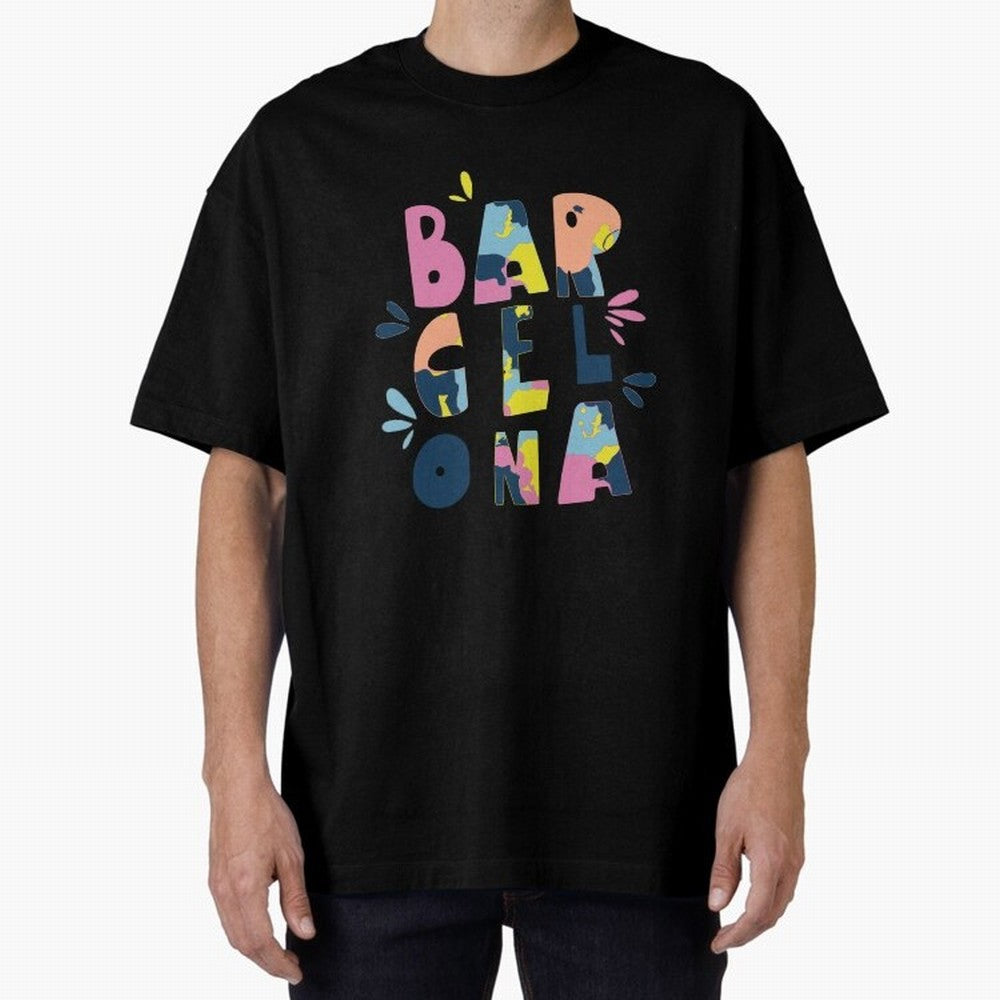 Barcelona Letters Classic T-Shirt Live the Energy of FIFA World Cup 2026 for Fans of CR7 and Messi and England and Germany, Bringing Match Day Excitement, Supporter Culture, Golden Goals and Global Football Passion; Ideal for Fans Who Follow Messi,
