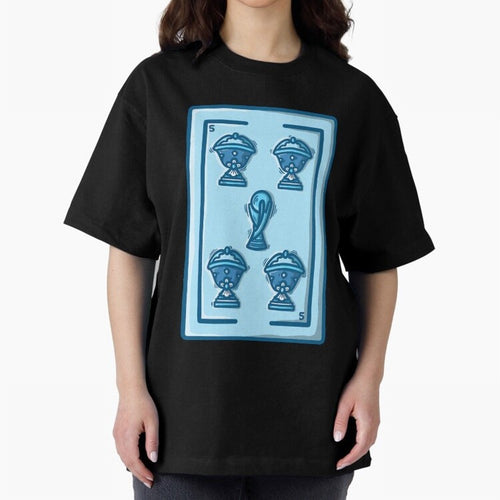 5 de copas - Argentina Classic T-Shirt Elevate FIFA World Cup 2026 Driven by CR7 and Messi, Brazil, Portugal and Argentina Energy, Stadium Chants, National Pride, Trophy Dreams and Unforgettable Football Memories; Perfect for People Who Love