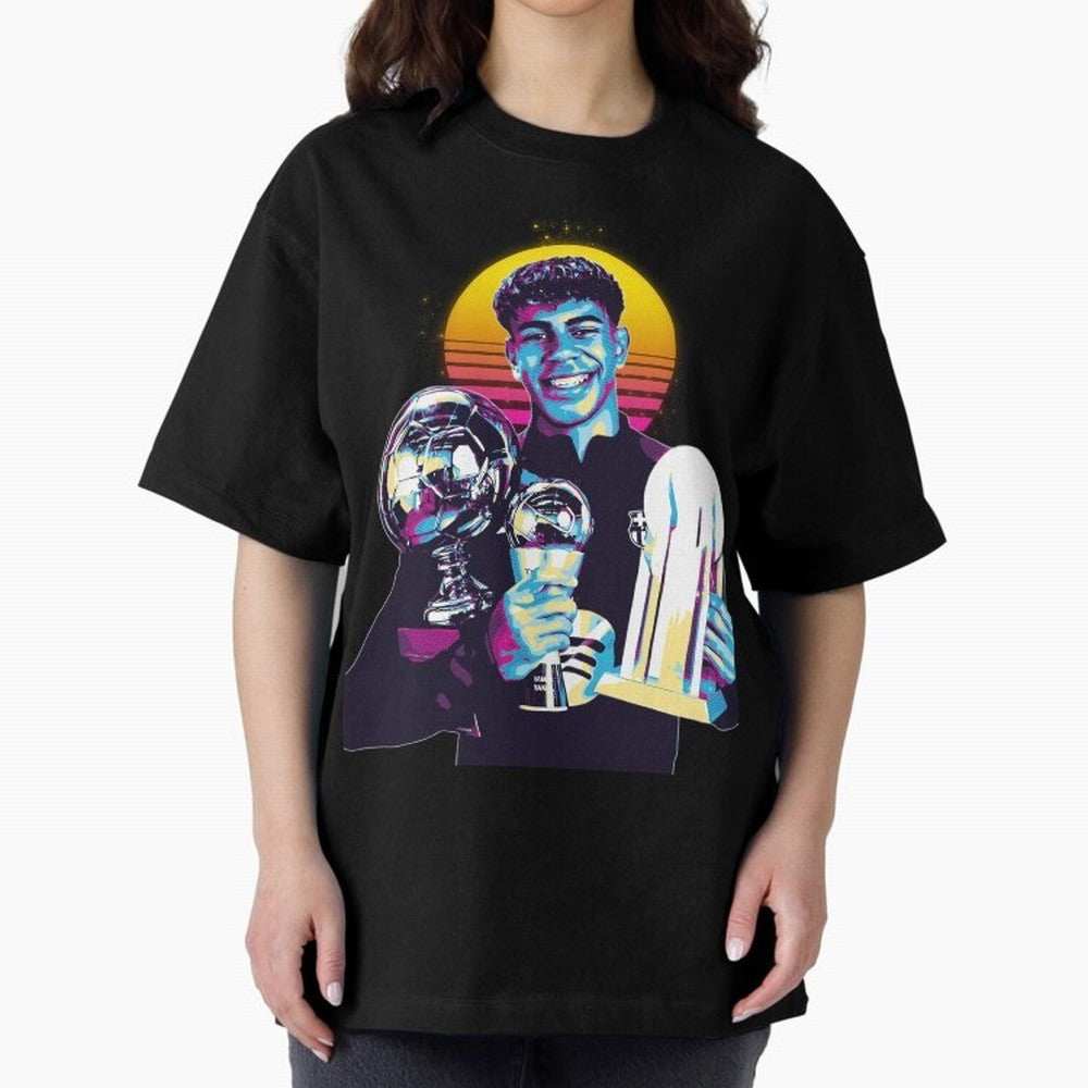 Lamine Yamal young player Classic T-Shirt Support Global Football Passion for FIFA World Cup 2026, Driven by Haaland and Mbappe, Argentina, France and Brazil, Soccer Culture, Superstar Moments, National Team Dreams and Competitive Fire; Made for