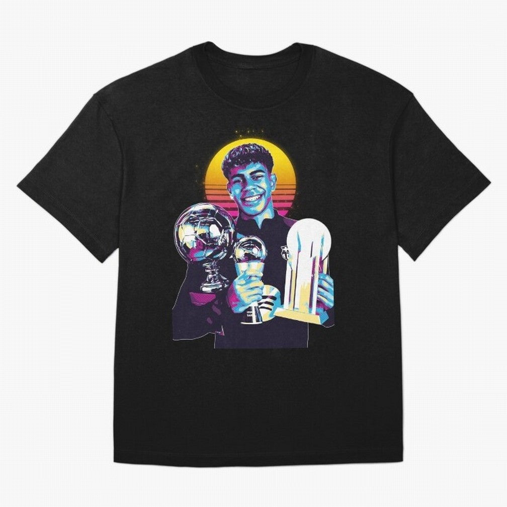 Lamine Yamal young player Classic T-Shirt Support Global Football Passion for FIFA World Cup 2026, Driven by Haaland and Mbappe, Argentina, France and Brazil, Soccer Culture, Superstar Moments, National Team Dreams and Competitive Fire; Made for