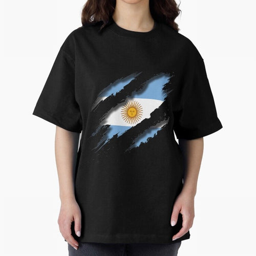 Argentina Tearing a New One Oversized T-Shirt Bring Retro Soccer Energy to FIFA World Cup 2026 Group Stage for Fans of Haaland and Netherlands, Bringing Champion Mindset, Group Stage Buzz, Knockout Tension and Passionate Fan Culture; Ideal for