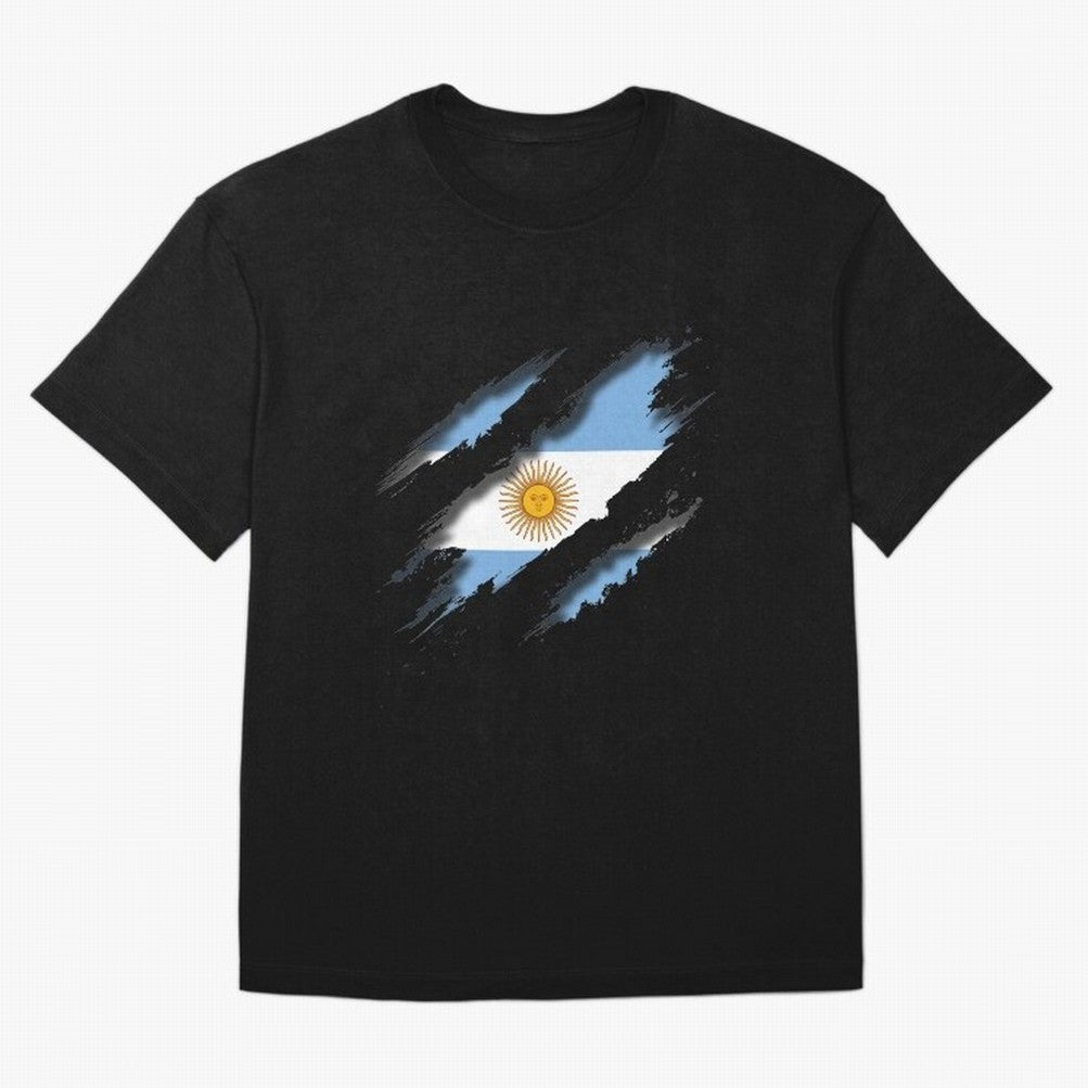 Argentina Tearing a New One Oversized T-Shirt Bring Retro Soccer Energy to FIFA World Cup 2026 Group Stage for Fans of Haaland and Netherlands, Bringing Champion Mindset, Group Stage Buzz, Knockout Tension and Passionate Fan Culture; Ideal for
