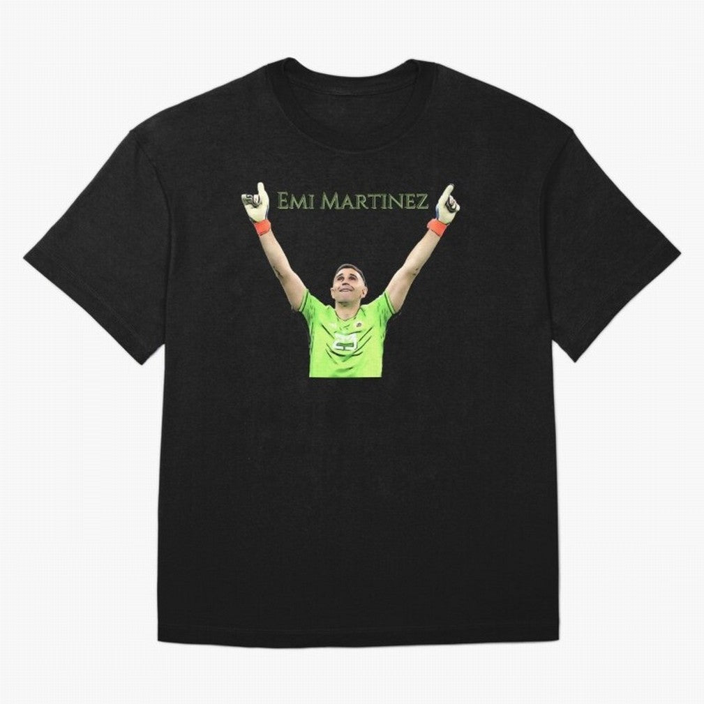 Emi Martinez Classic T-Shirt Bring a Champion Mindset to FIFA World Cup 2026 Connected to Neymar, Haaland and Cristiano Ronaldo, Argentina and Brazil Energy, Supporter Pride, Iconic Celebrations, Legendary Names and Global Match Day Energy; Great