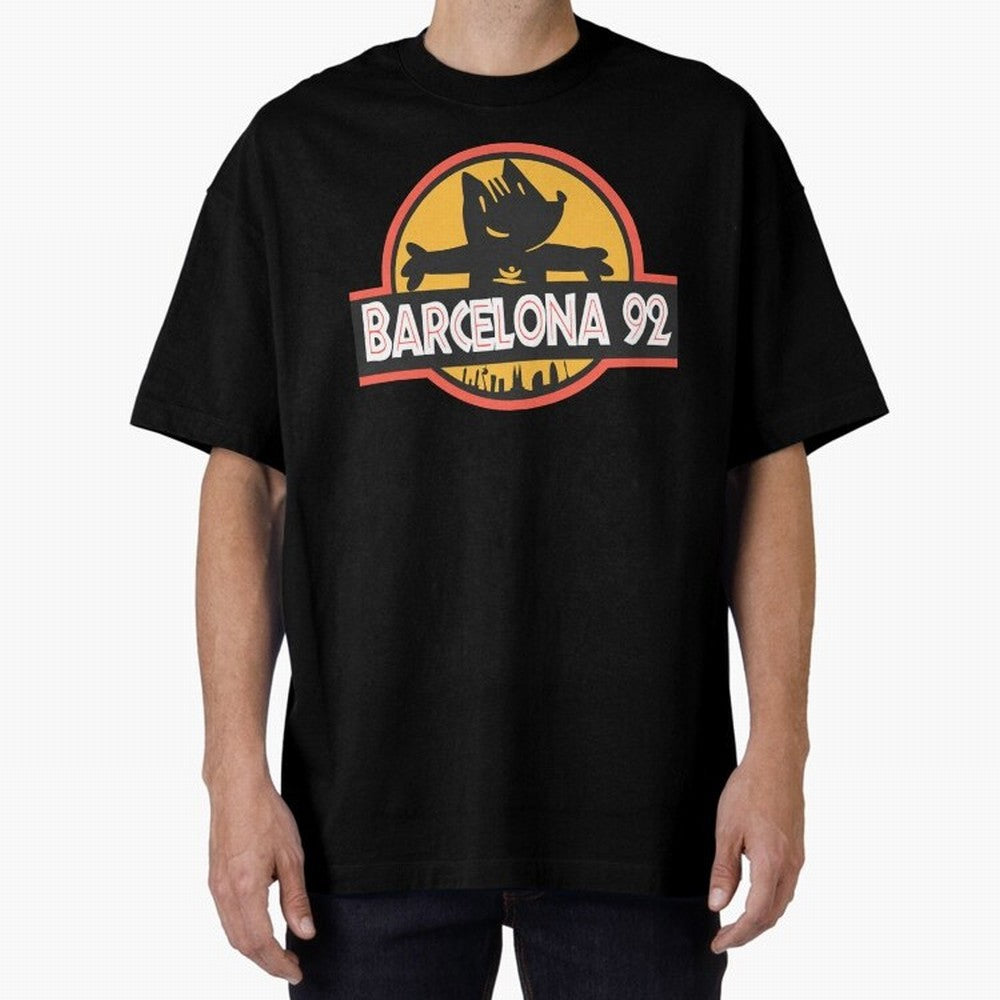 Barcelona 92 Classic T-Shirt Support the Legends of Match Day Hype around FIFA World Cup 2026 USA Canada Mexico, Haaland and Mbappe, England, Soccer Culture, Superstar Moments, National Team Dreams and Competitive Fire; Ideal for Football Dads,