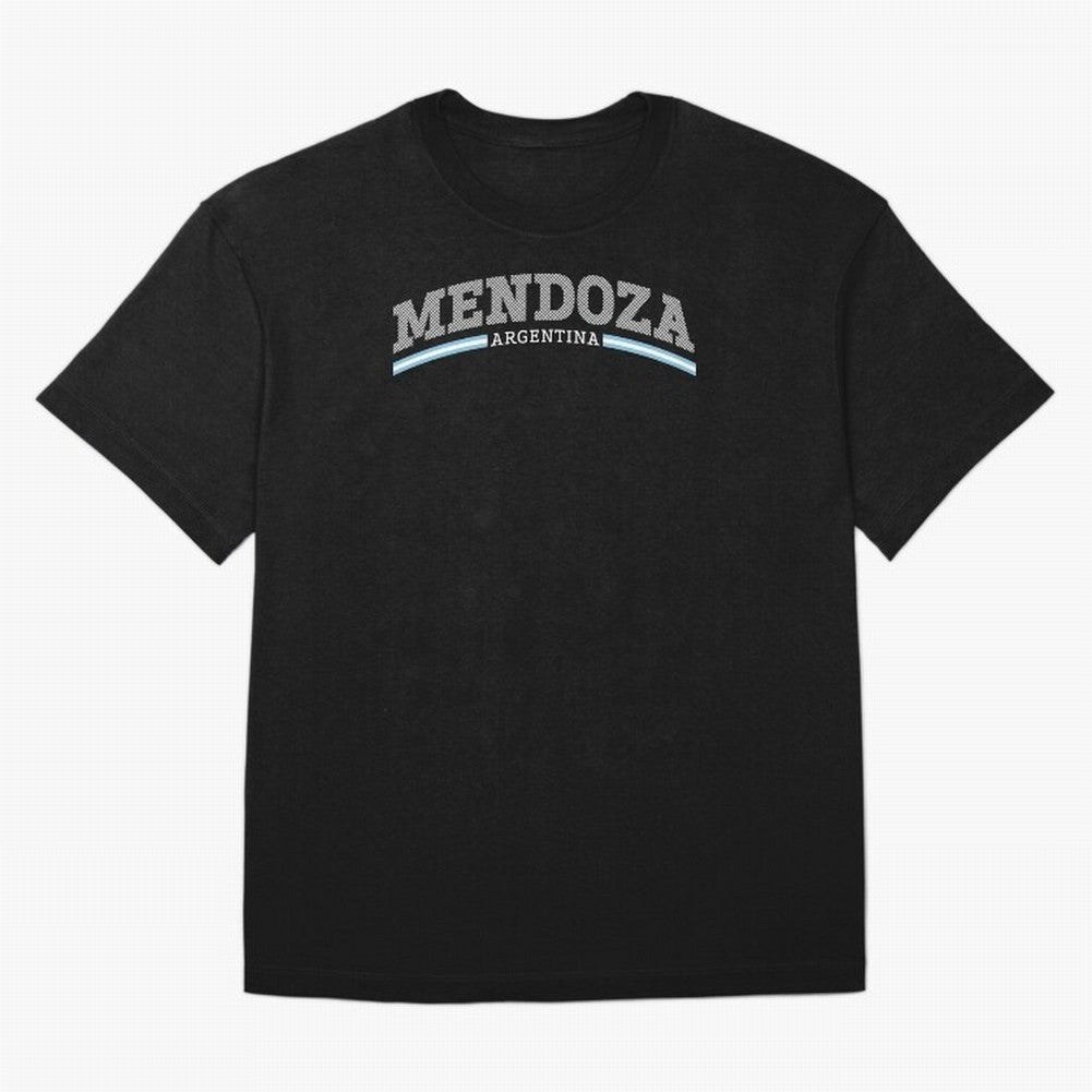 Mendoza Argentina South America Oversized T-Shirt Capture Stadium Memories from FIFA World Cup 2026 USA Canada Mexico for Fans of Mbappe and England and Germany, Bringing Championship Spirit, Famous Goals, Roaring Crowds and International Football
