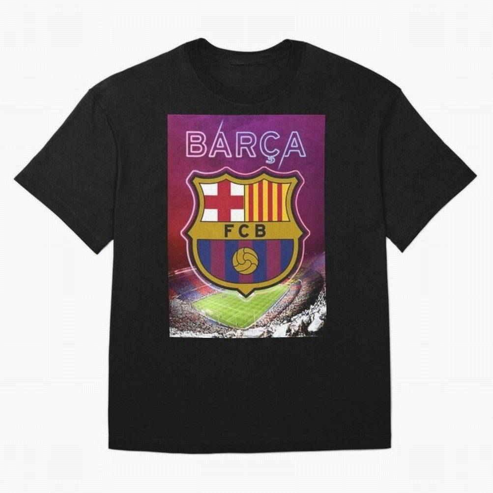 barcelona fc Classic T-Shirt Turn Up for the FIFA World Cup 2026 Journey through Mbappe Highlights, Argentina and Brazil Pride, Vintage Soccer Flavor, Modern Football Stars, National Flags and Final Night Emotion; Great for Watch Parties, Sports