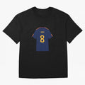 Xavi World Cup 2010 Jersey Oversized T-Shirt Join Supporters Worldwide for FIFA World Cup 2026 Group Stage for Fans of Messi, Neymar and Mbappe and Brazil, Portugal and Argentina, Bringing Soccer Culture, Superstar Moments, National Team Dreams and