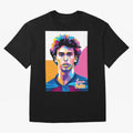 Joao Felix in WPAP Style Oversized T-Shirt Bring Home Global Football Passion for FIFA World Cup 2026, Highlighting Messi and Cristiano Ronaldo, England, France and Netherlands, Championship Spirit, Famous Goals, Roaring Crowds and International