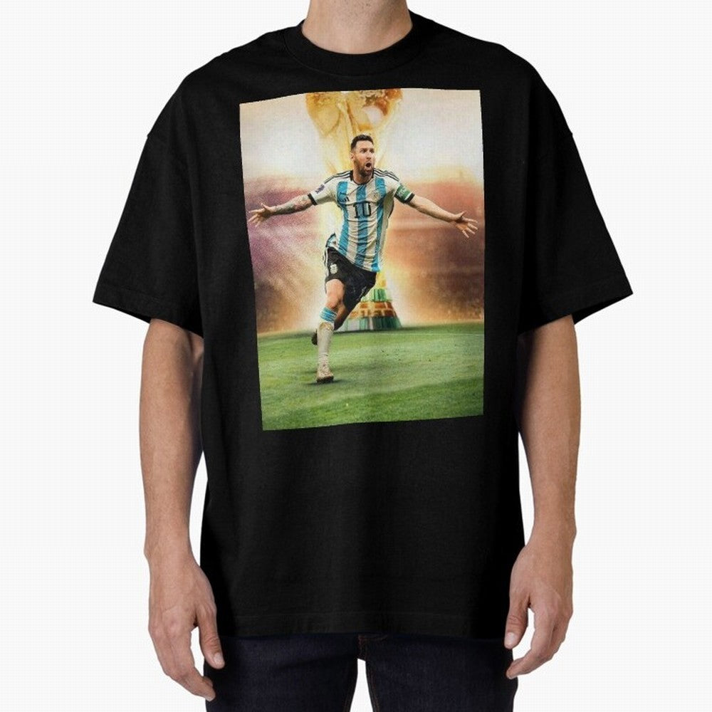 Messi Graphic T-Shirt Honor the Football Icons of Match Day Hype around FIFA World Cup 2026 USA Canada Mexico, Cristiano Ronaldo, Haaland and CR7, Portugal, Football Festival Excitement, Trophy Ambitions, Country Rivalries and Star Player Buzz;