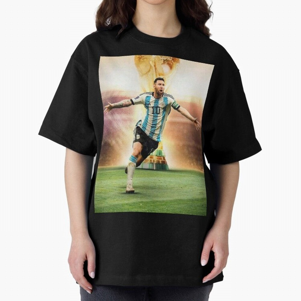 Messi Graphic T-Shirt Honor the Football Icons of Match Day Hype around FIFA World Cup 2026 USA Canada Mexico, Cristiano Ronaldo, Haaland and CR7, Portugal, Football Festival Excitement, Trophy Ambitions, Country Rivalries and Star Player Buzz;