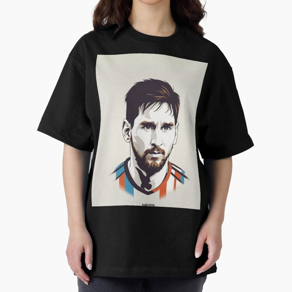 MESSI POP ART Graphic T-Shirt Show Fan Pride Across the FIFA World Cup 2026 Group Stage Journey through Haaland Highlights, Germany Pride, Worldwide Fan Energy, Dramatic Goals, Stadium Lights and Championship Celebrations; Ideal for Football Dads,