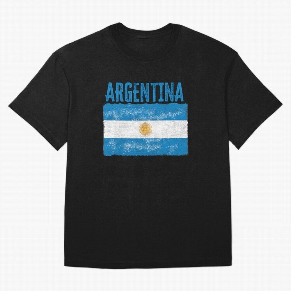 Argentina Oversized T-Shirt Stand with Match Day Hype around FIFA World Cup 2026, Messi and Cristiano Ronaldo, Netherlands, Match Day Excitement, Supporter Culture, Golden Goals and Global Football Passion; Perfect for Supporters Who Want Bold
