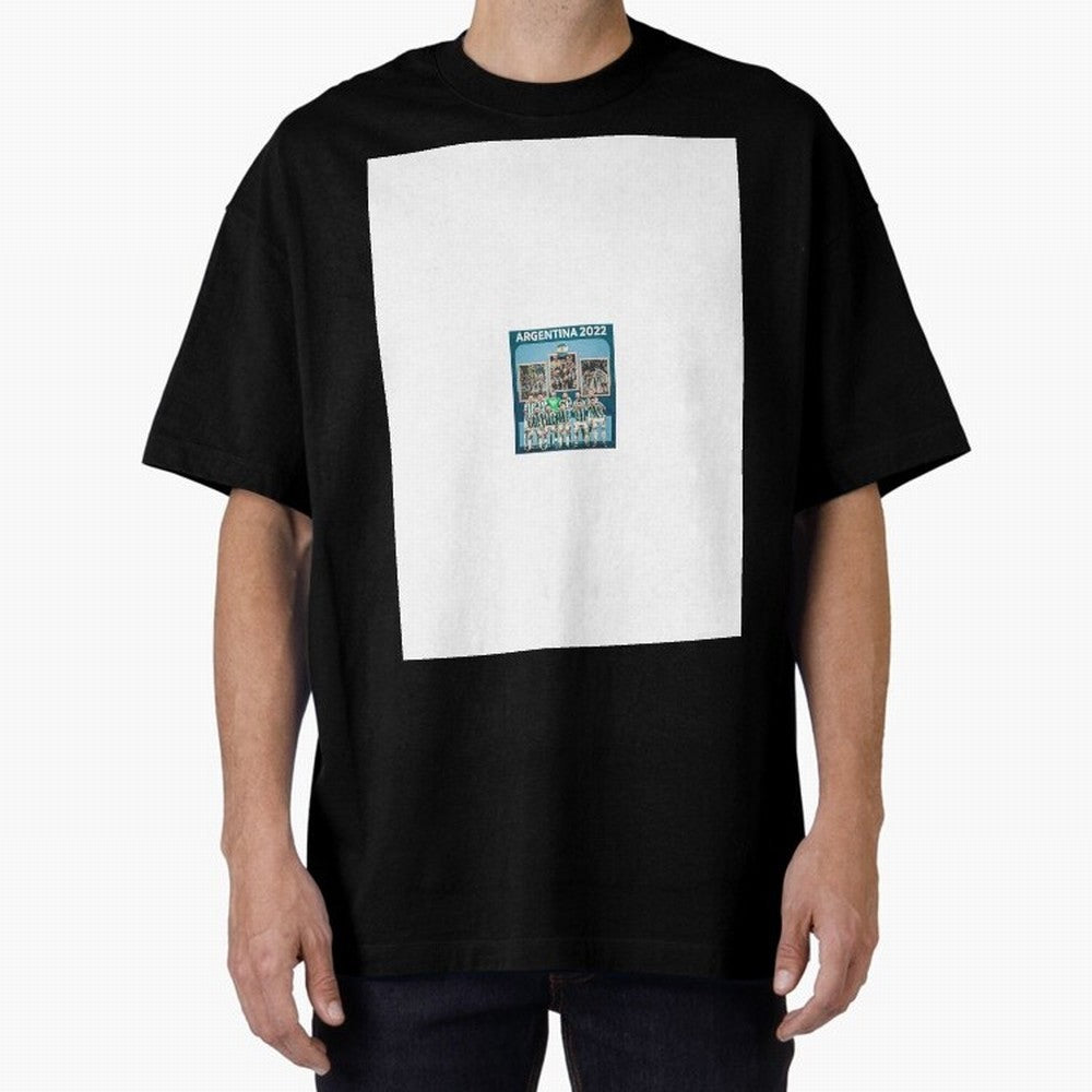 Argentina World Cup 2022 Qatar Graphic T-Shirt Elevate FIFA World Cup 2026 for Fans of Haaland and France, Bringing Vintage Soccer Flavor, Modern Football Stars, National Flags and Final Night Emotion; Ideal for Fans Who Follow Messi, Cristiano