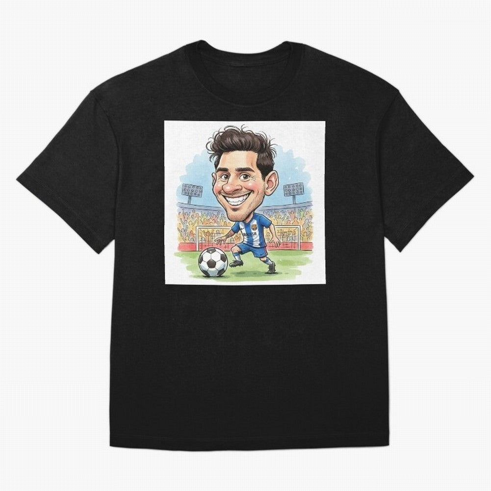 La Pulga Premium T-Shirt Show Championship Spirit for Match Day Hype around FIFA World Cup 2026 USA Canada Mexico, Mbappe and Neymar, England and Germany, Match Day Excitement, Supporter Culture, Golden Goals and Global Football Passion; Great for