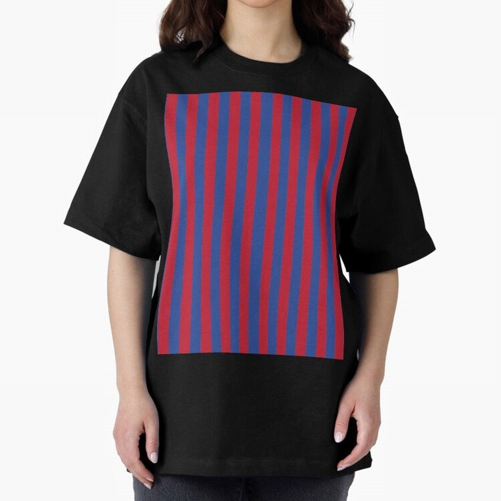 Red and blue stripes sports pattern Graphic T-Shirt Celebrate National Team Dreams in the FIFA World Cup 2026 USA Canada Mexico Journey through Neymar, Haaland and Cristiano Ronaldo Highlights, Argentina Pride, Football Passion, Legendary