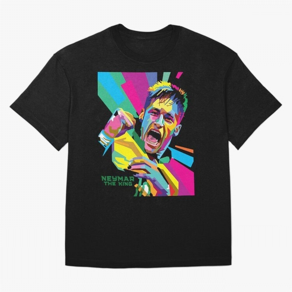 Neymar The King Design Classic T-Shirt Unlock FIFA World Cup 2026 Filled with Messi, CR7 and Mbappe, Argentina and Brazil Energy, Soccer Culture, Superstar Moments, National Team Dreams and Competitive Fire; Ideal for Fans Who Follow Messi,