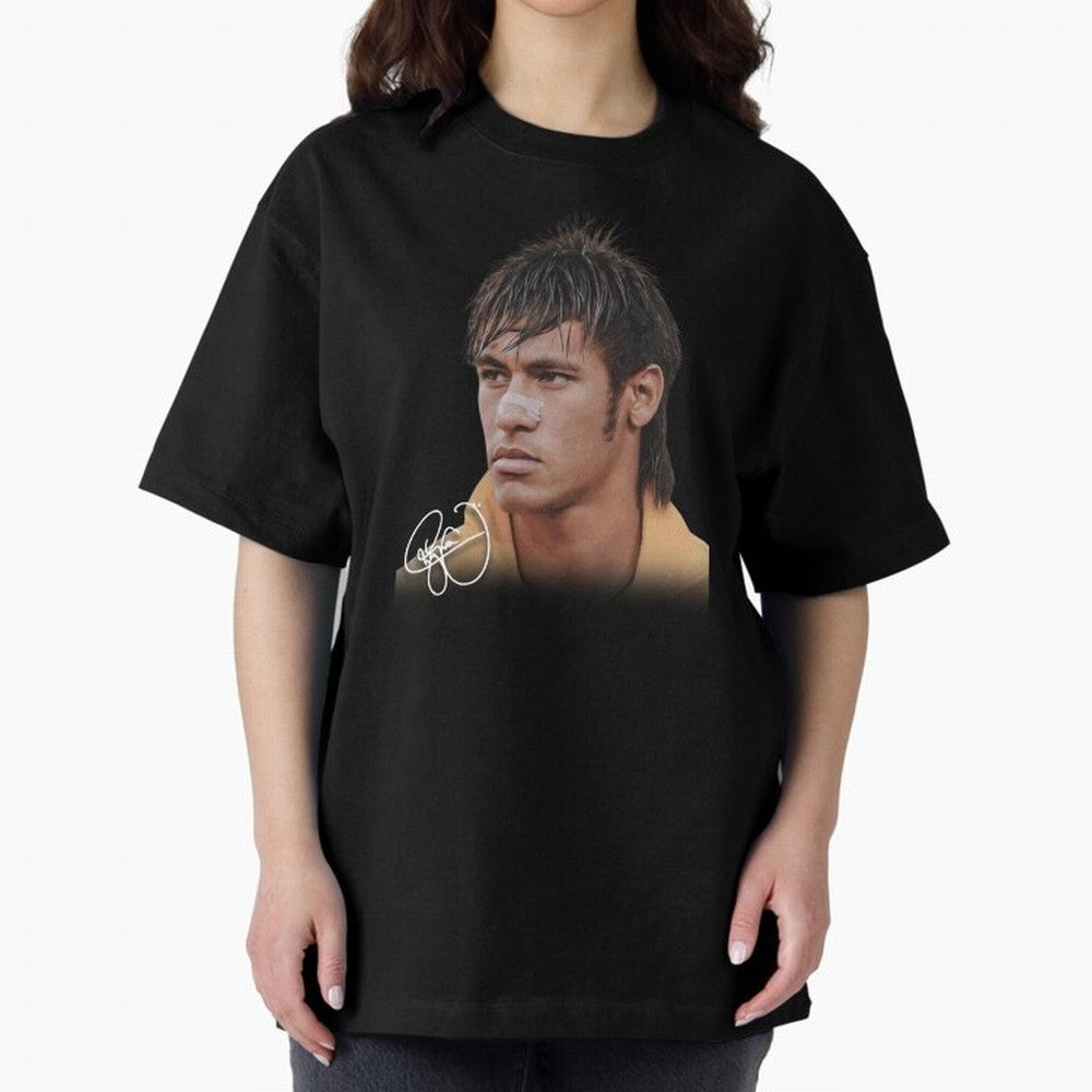 Neymar Jr T-Shirt Big Face Young Neymar Classic T-Shirt Represent the Passion of FIFA World Cup 2026 USA Canada Mexico for Fans of Cristiano Ronaldo, Haaland and CR7 and Netherlands, Bringing Soccer Culture, Superstar Moments, National Team Dreams