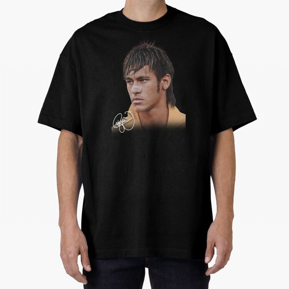 Neymar Jr T-Shirt Big Face Young Neymar Classic T-Shirt Represent the Passion of FIFA World Cup 2026 USA Canada Mexico for Fans of Cristiano Ronaldo, Haaland and CR7 and Netherlands, Bringing Soccer Culture, Superstar Moments, National Team Dreams