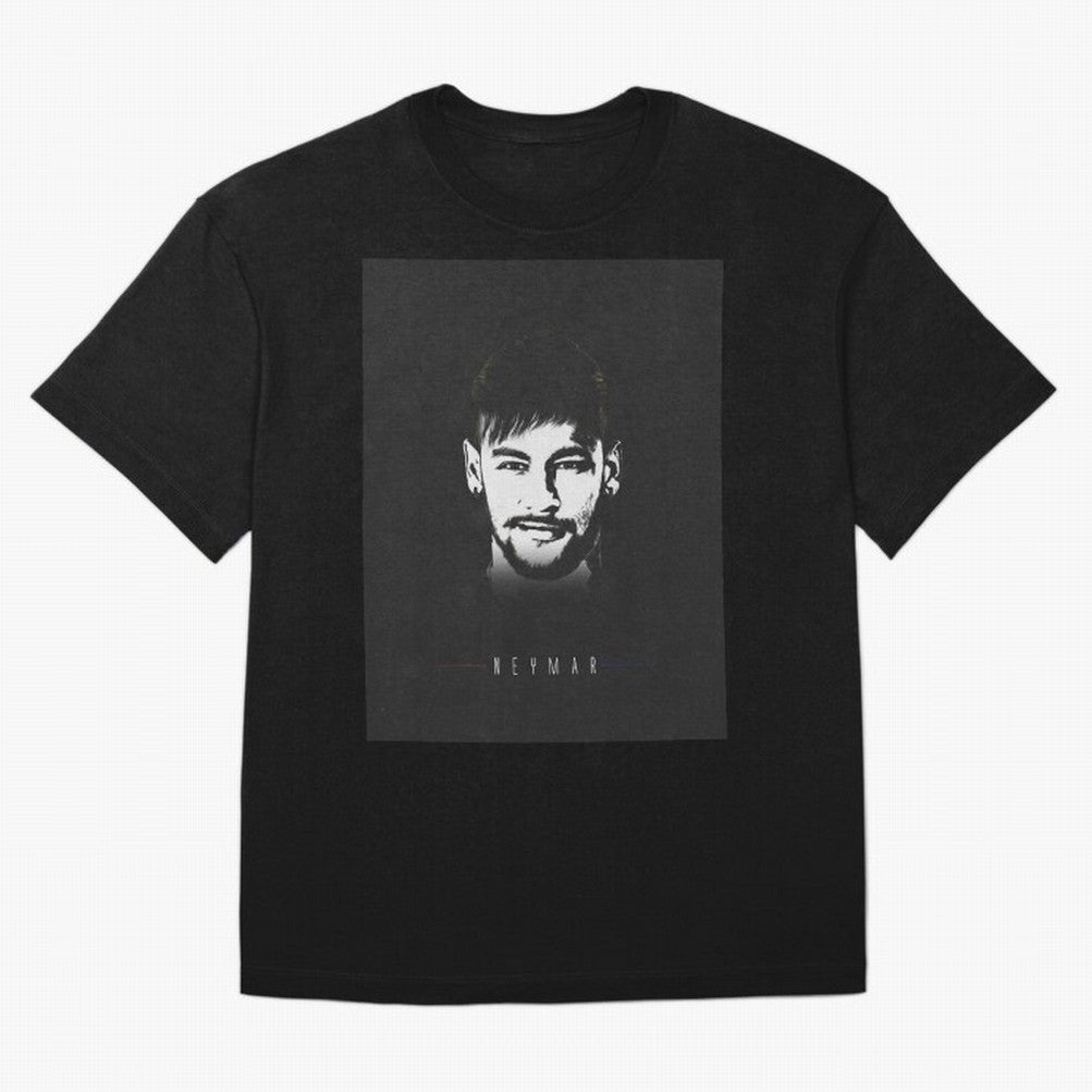 Designs by Neymar Illustration Classic T-Shirt Mark FIFA World Cup 2026 USA Canada Mexico Driven by Mbappe and Neymar, France Energy, Global Supporter Spirit, Legendary Goals, National Colors and Tournament Celebration; Ideal for Fans Who Follow