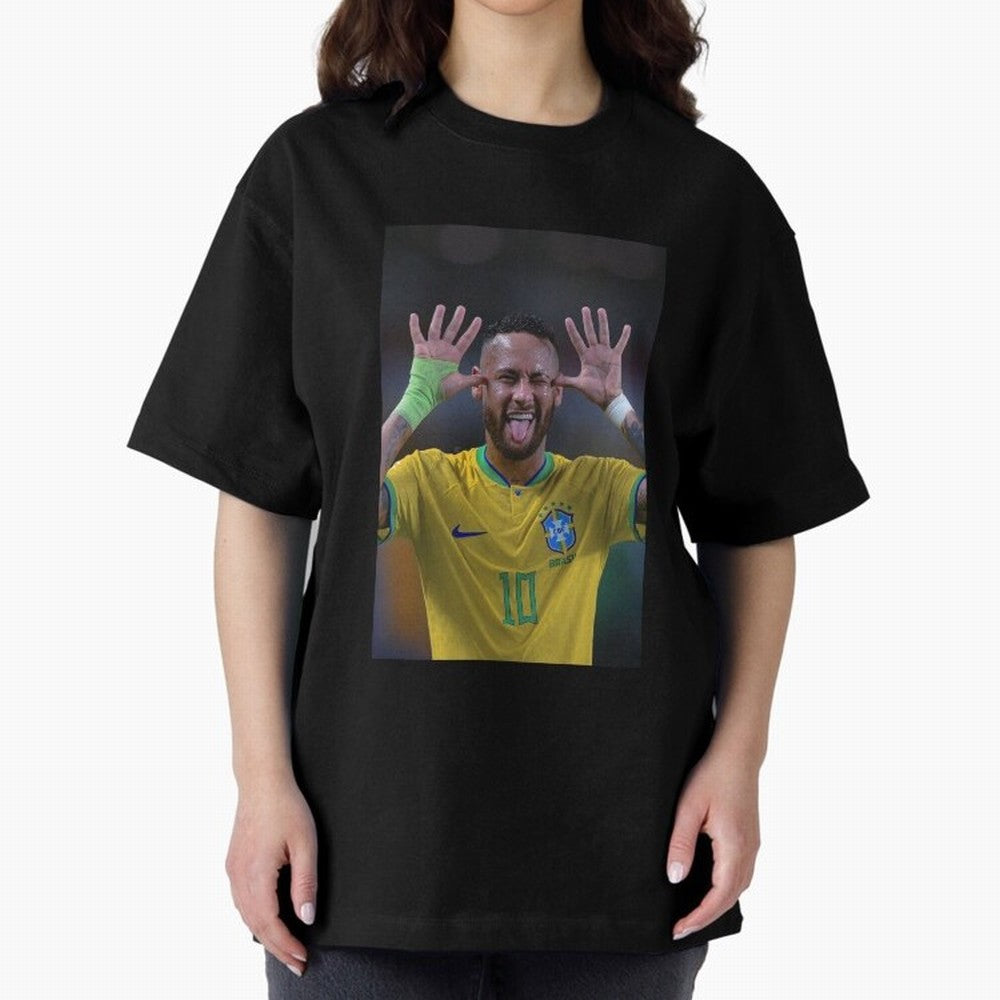 Neymar Jr Classic T-Shirt Step into FIFA World Cup 2026 Centered on Neymar, Brazil, Portugal and Argentina Energy, Football History, Final Match Energy, Crowd Noise and Once in a Lifetime Moments; Great for Watch Parties, Sports Bars, Family
