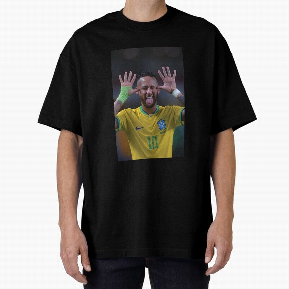 Neymar Jr Classic T-Shirt Step into FIFA World Cup 2026 Centered on Neymar, Brazil, Portugal and Argentina Energy, Football History, Final Match Energy, Crowd Noise and Once in a Lifetime Moments; Great for Watch Parties, Sports Bars, Family