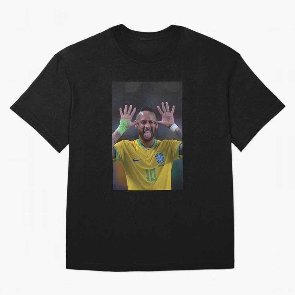 Neymar Jr Classic T-Shirt Step into FIFA World Cup 2026 Centered on Neymar, Brazil, Portugal and Argentina Energy, Football History, Final Match Energy, Crowd Noise and Once in a Lifetime Moments; Great for Watch Parties, Sports Bars, Family