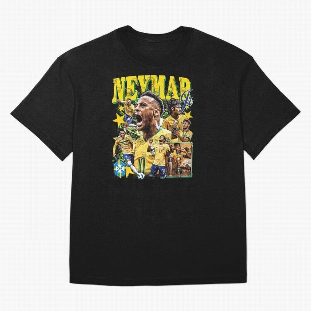 Neymar JR Classic T-Shirt Step into Global Football Passion for FIFA World Cup 2026 Group Stage, Built around Mbappe and Neymar, Argentina and Brazil, Goal Celebration Energy, Supporter Heritage, Football Icons and Worldwide Tournament Joy; Ideal