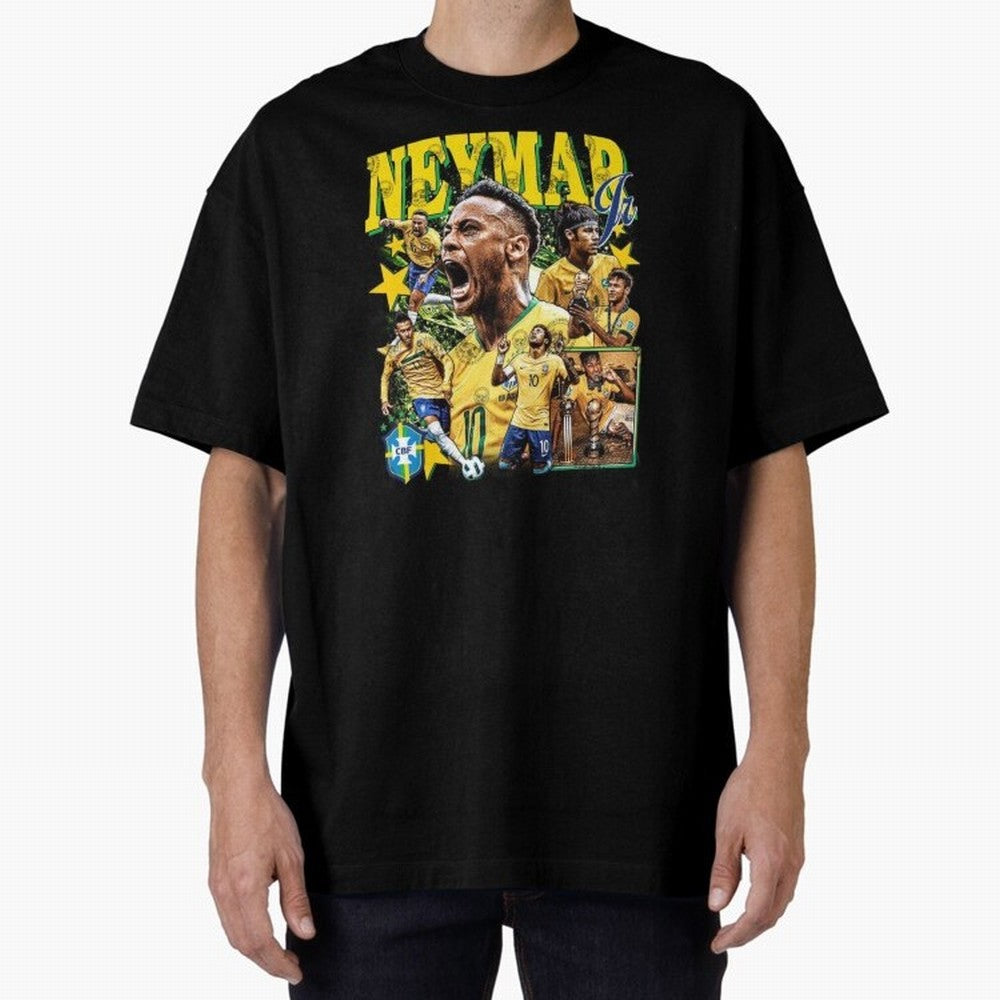 Neymar JR Classic T-Shirt Step into Global Football Passion for FIFA World Cup 2026 Group Stage, Built around Mbappe and Neymar, Argentina and Brazil, Goal Celebration Energy, Supporter Heritage, Football Icons and Worldwide Tournament Joy; Ideal