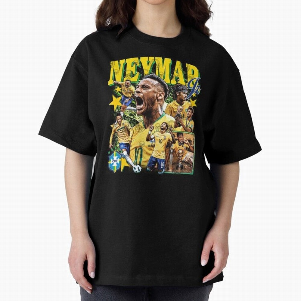 Neymar JR Classic T-Shirt Step into Global Football Passion for FIFA World Cup 2026 Group Stage, Built around Mbappe and Neymar, Argentina and Brazil, Goal Celebration Energy, Supporter Heritage, Football Icons and Worldwide Tournament Joy; Ideal