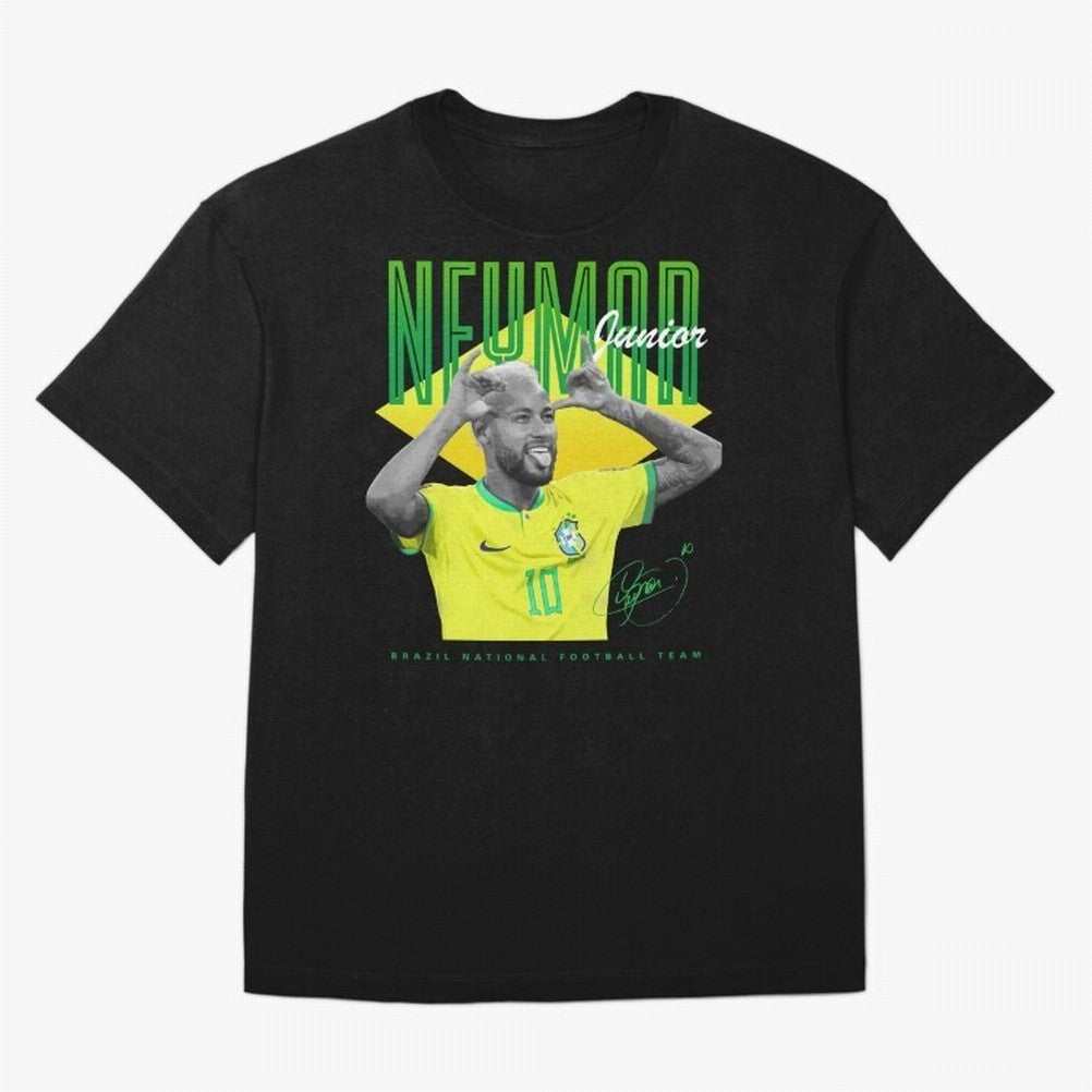 Neymar Jr. Oversized T-Shirt Represent FIFA World Cup 2026 USA Canada Mexico Spirit, Built around Argentina and Brazil, Haaland and Mbappe, Game Day Rituals, Football Legends, Country Pride and the Road to the Final; Perfect for People Who Love