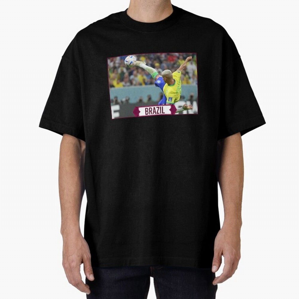 Brazil World Cup Classic T-Shirt Bring Home Global Football Passion for FIFA World Cup 2026, Connected to Haaland, Portugal, Spain and Germany, Retro Football Energy, Iconic Rivalries, Trophy Chase Drama and Stadium Atmosphere; Made for Collectors