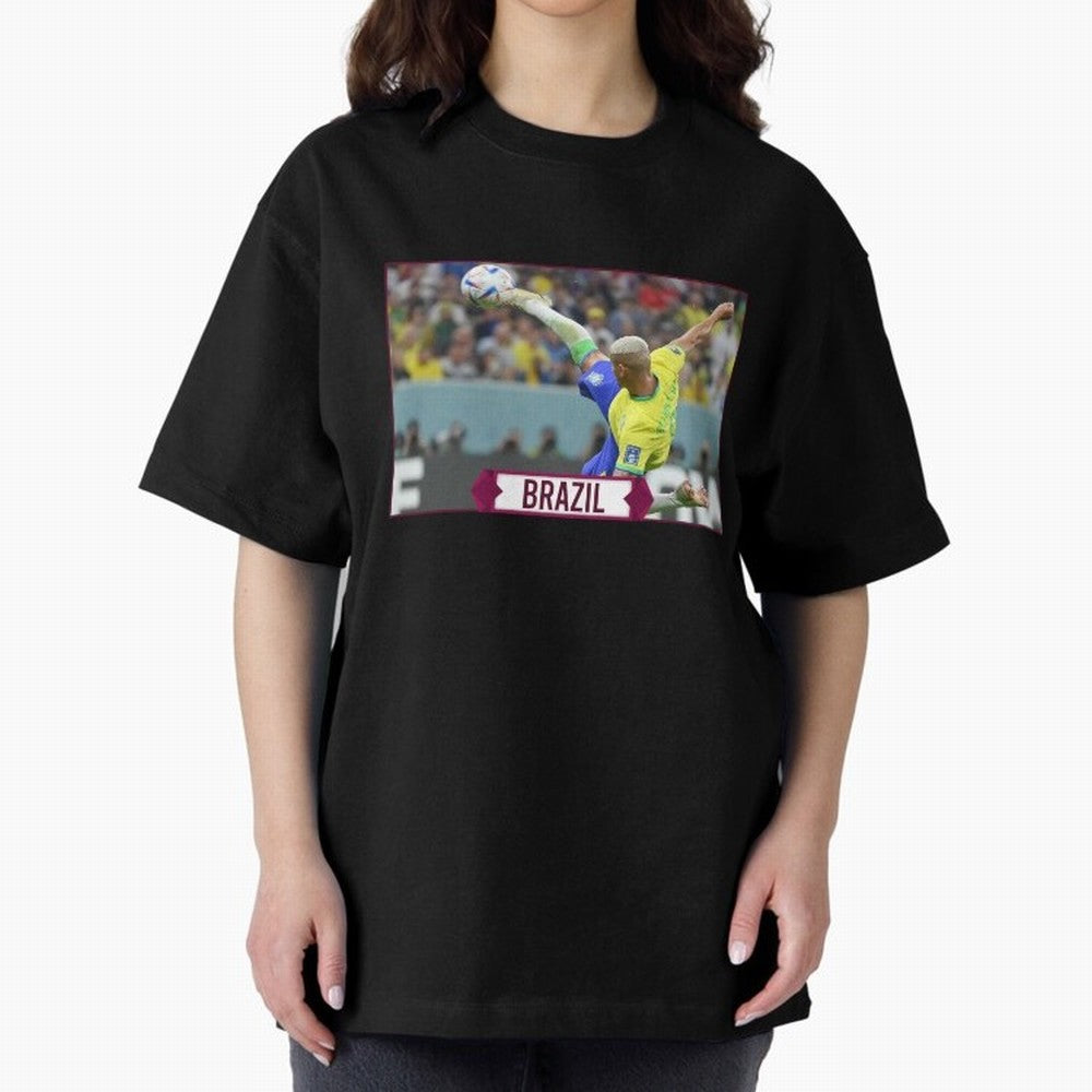 Brazil World Cup Classic T-Shirt Bring Home Global Football Passion for FIFA World Cup 2026, Connected to Haaland, Portugal, Spain and Germany, Retro Football Energy, Iconic Rivalries, Trophy Chase Drama and Stadium Atmosphere; Made for Collectors