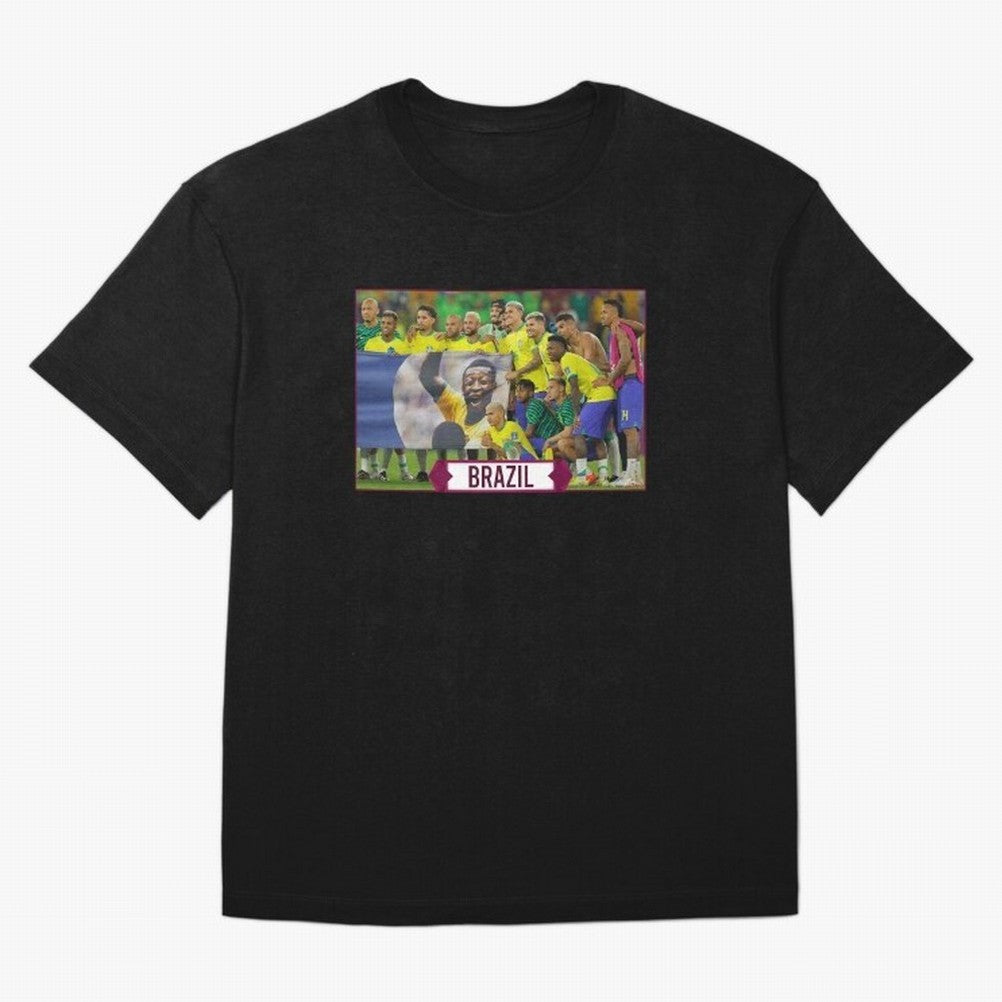 Brazil World Cup Classic T-Shirt Support the FIFA World Cup 2026 Group Stage Journey through Messi, CR7 and Mbappe Highlights, Brazil, Portugal and Argentina Pride, Vintage Soccer Flavor, Modern Football Stars, National Flags and Final Night