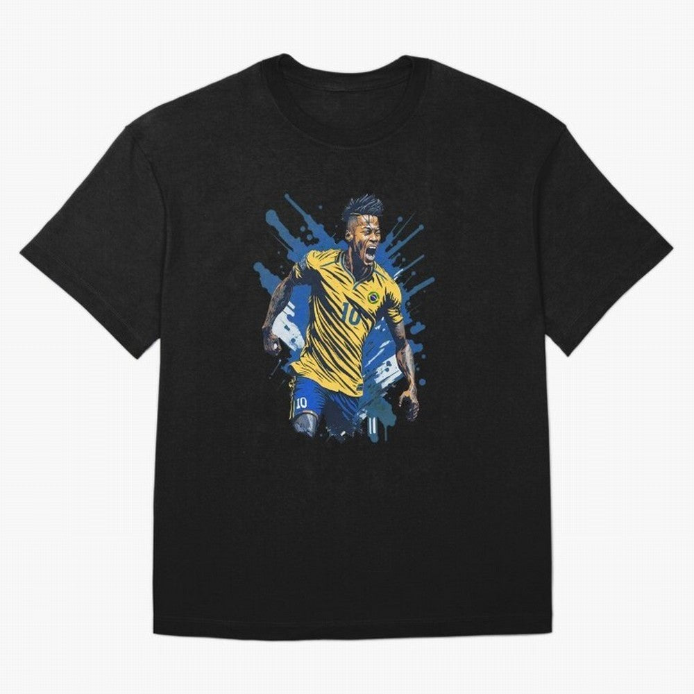 Neymar Jr. splash art Active T-Shirt Bring Supporter Culture to FIFA World Cup 2026 USA Canada Mexico Spirit, Made for Netherlands, Messi, Stadium Chants, National Pride, Trophy Dreams and Unforgettable Football Memories; Great for Supporters Who
