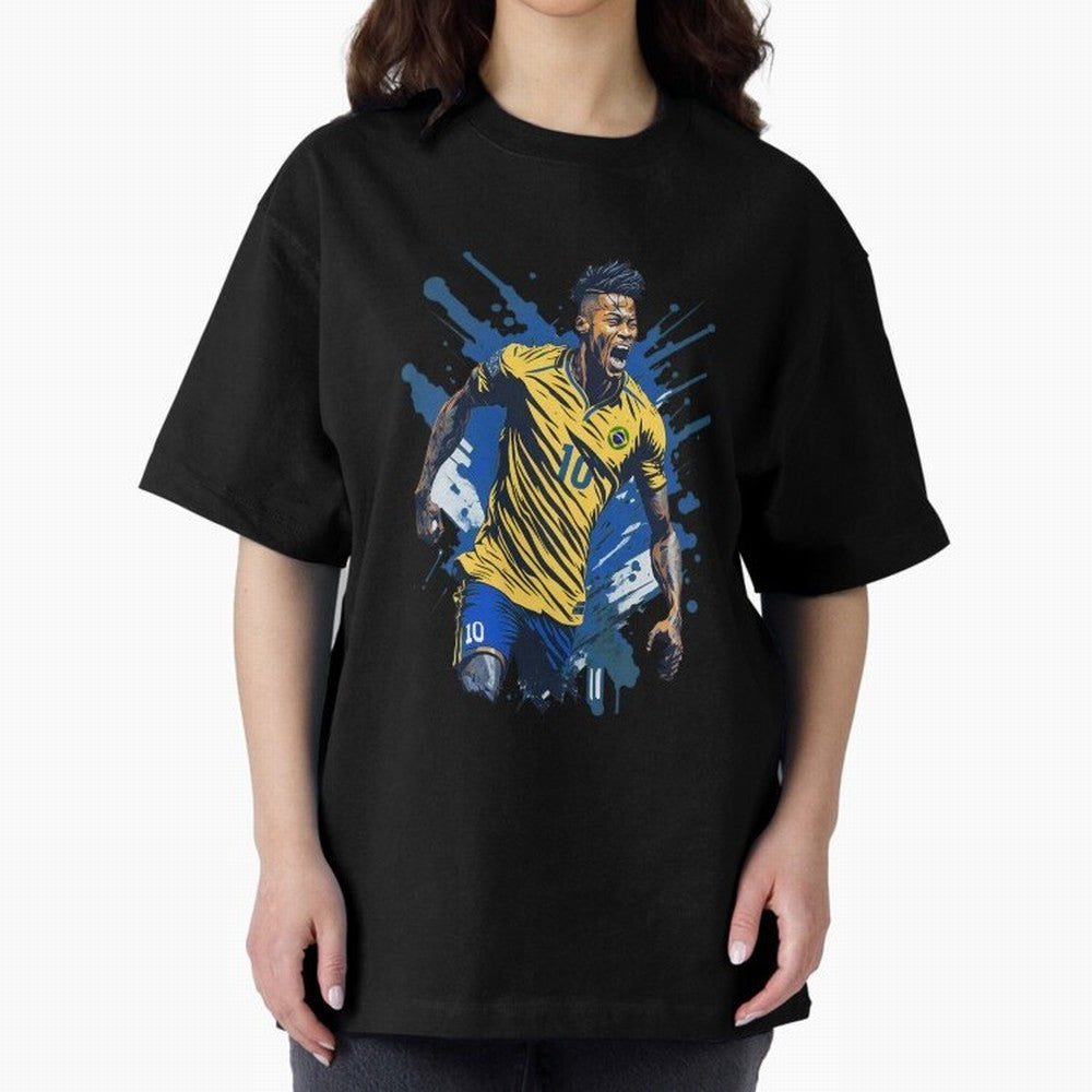 Neymar Jr. splash art Active T-Shirt Bring Supporter Culture to FIFA World Cup 2026 USA Canada Mexico Spirit, Made for Netherlands, Messi, Stadium Chants, National Pride, Trophy Dreams and Unforgettable Football Memories; Great for Supporters Who