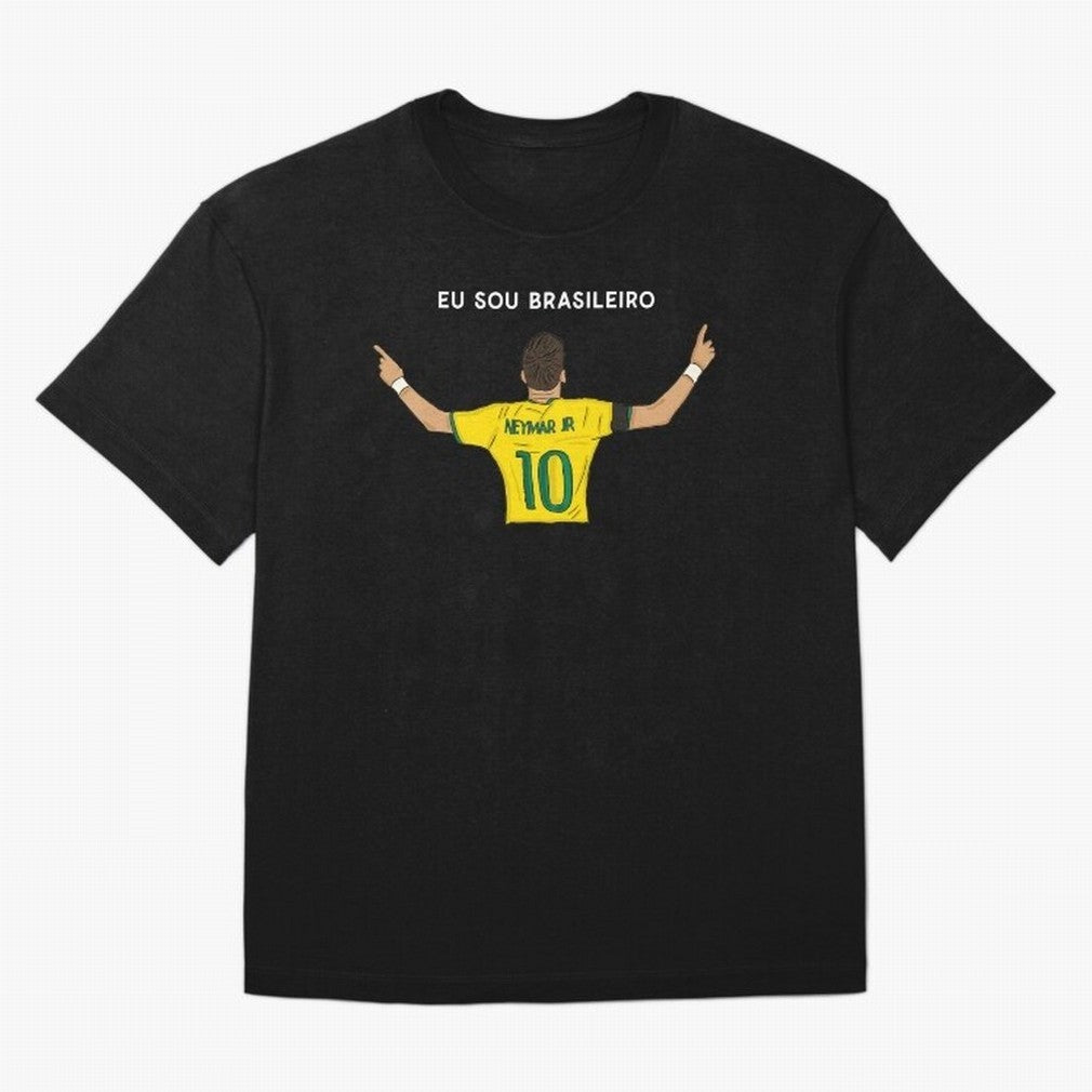 Neymar Jr Brazil Oversized T-Shirt Keep Football History Alive during Match Day Hype around FIFA World Cup 2026 USA Canada Mexico, Cristiano Ronaldo, Haaland and CR7, England, Football History, Final Match Energy, Crowd Noise and Once in a Lifetime