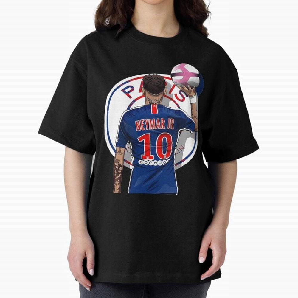 Art Neymar Illustration Classic T-Shirt Make Game Day About FIFA World Cup 2026 Group Stage Connected to CR7 and Messi, Spain and Netherlands Energy, Football Passion, Legendary Performances, Festival Vibes and Supporter Community; Perfect for