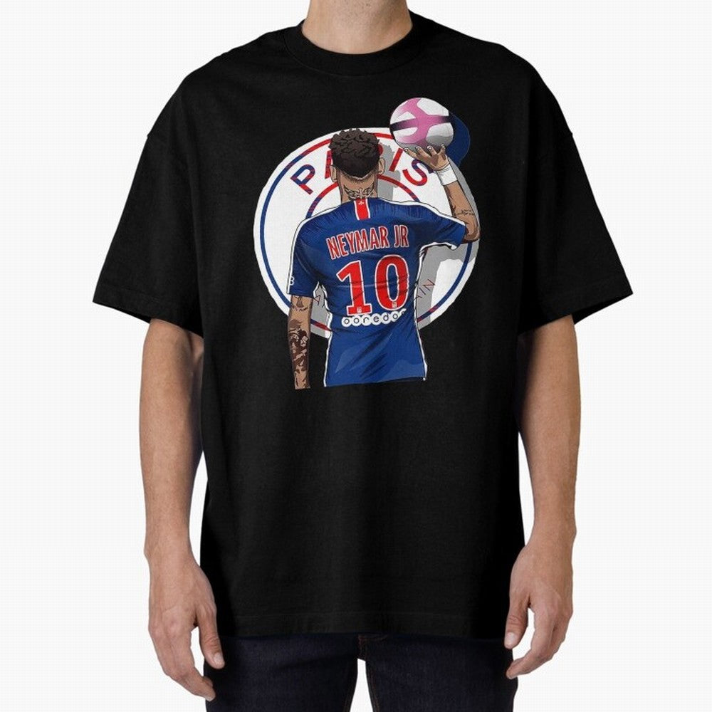 Art Neymar Illustration Classic T-Shirt Make Game Day About FIFA World Cup 2026 Group Stage Connected to CR7 and Messi, Spain and Netherlands Energy, Football Passion, Legendary Performances, Festival Vibes and Supporter Community; Perfect for