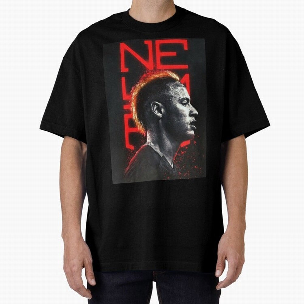 Black Wallpaper Neymar Classic T-Shirt Celebrate the Road through FIFA World Cup 2026 Group Stage for Fans of Mbappe and Neymar and Spain, Bringing Football Passion, Legendary Performances, Festival Vibes and Supporter Community; Perfect for People