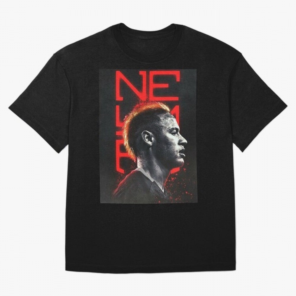 Black Wallpaper Neymar Classic T-Shirt Celebrate the Road through FIFA World Cup 2026 Group Stage for Fans of Mbappe and Neymar and Spain, Bringing Football Passion, Legendary Performances, Festival Vibes and Supporter Community; Perfect for People