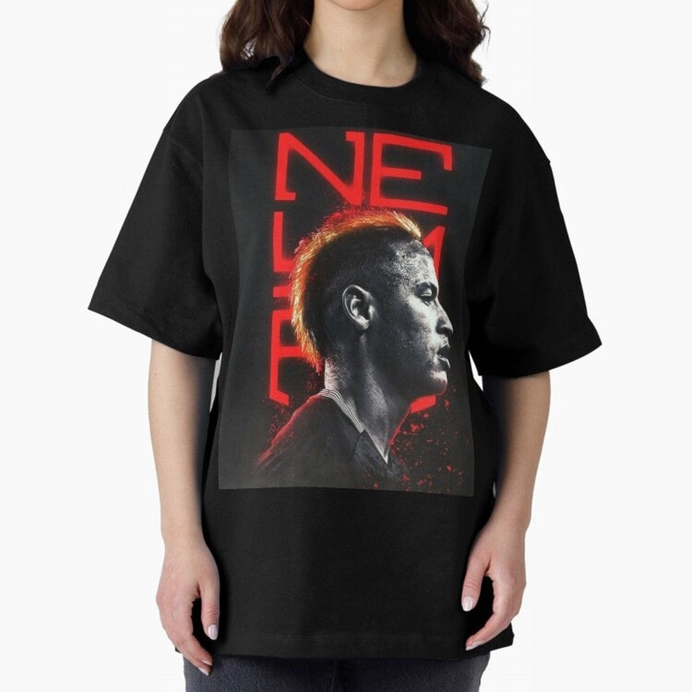 Black Wallpaper Neymar Classic T-Shirt Celebrate the Road through FIFA World Cup 2026 Group Stage for Fans of Mbappe and Neymar and Spain, Bringing Football Passion, Legendary Performances, Festival Vibes and Supporter Community; Perfect for People