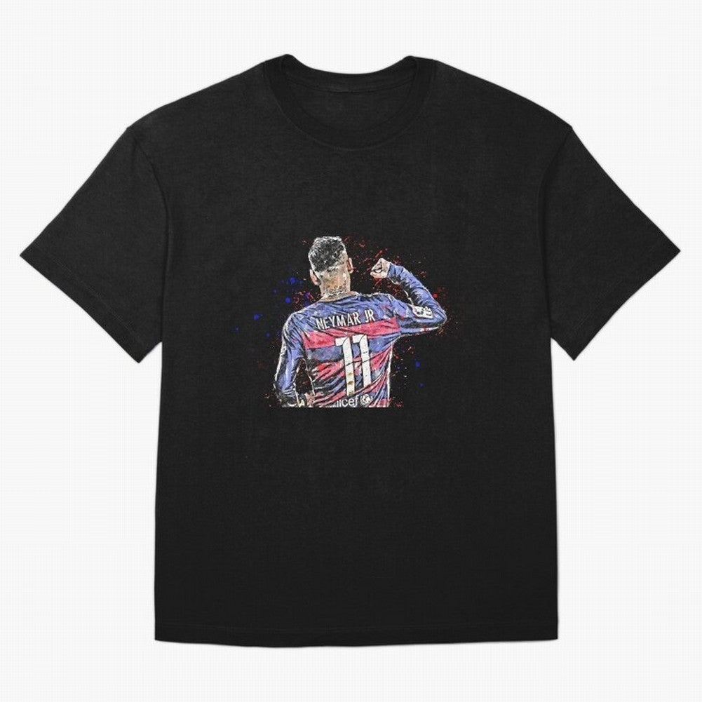 Neymar Classic T-Shirt Cheer for FIFA World Cup 2026 Group Stage Featuring Haaland and Mbappe, Spain Energy, Global Supporter Spirit, Legendary Goals, National Colors and Tournament Celebration; Great for Supporters Who Love Legendary Players,