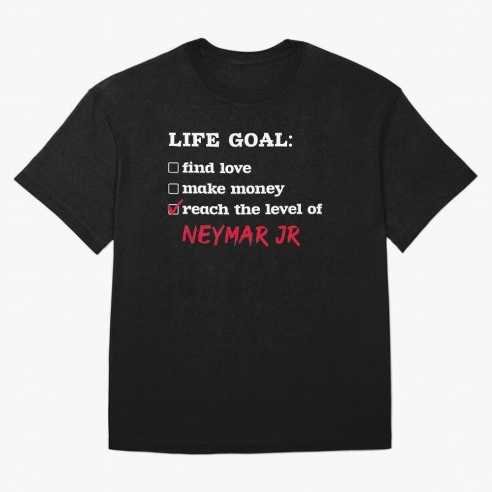 Life goal Neymar Jr Classic T-Shirt Bring Legendary Rivalry Energy to Match Day Hype around FIFA World Cup 2026 Group Stage, Messi, Neymar and Mbappe, England, Global Supporter Spirit, Legendary Goals, National Colors and Tournament Celebration;