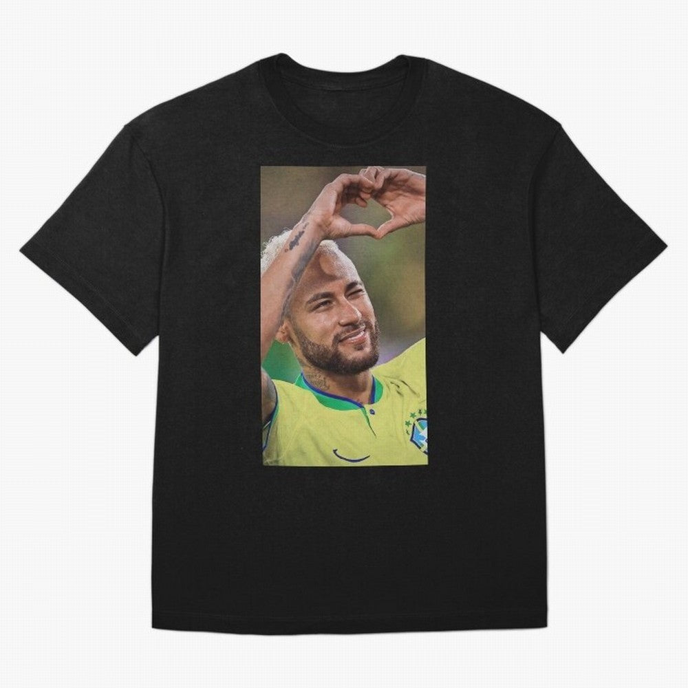 Neymar Jr Oversized T-Shirt Live the Energy of FIFA World Cup 2026 USA Canada Mexico Spirit, Filled with France, CR7, Stadium Memories, Football Loyalty, International Chants and Championship Tradition; Perfect for Fans, Collectors, Family